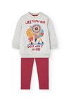 Conjunto Sudadera Con Legins De Niña T18M M242110 BOBOLI