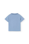 Playera Algodon M/C Azul De Bebé -Bci Boboli T18M M302184 BOBOLI