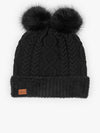 Gorro Tejido Negro Niña -Bci Boboli Tm/50 M492072 BOBOLI