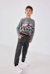 Conjunto Pants Fantasía Negro Niño Boboli T2 M532112 BOBOLI
