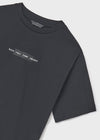 Playera M/C Print Relieve Negro Junior Niño Mayoral M7001 MAYORAL