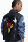 Chaqueta Vaquera Mickey Encerada Dama Desigual M25Wwed16 DESIGUAL