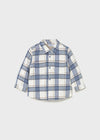 Sobrecamisa Cuadros Forrada Iceberg Bebe Niño Mayoral M2104 MAYORAL