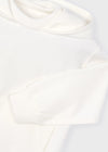 Sudadera Con Gorro Blanco Niño Mayoral M4451 MAYORAL