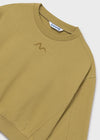 Sudadera Oliva Junior Niña Mayoral M7422 MAYORAL