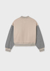 Chaqueta Bomber Beige Junior Unisex Mayoral M7428 MAYORAL