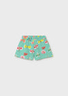 Pantalon Corto Punto Estampad Turquesa Mayoral M1204 MAYORAL