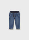 Pantalon Soft Denim Jogger Cintura Elastica Bebe Niño Mayoral M1520 MAYORAL