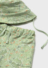 Conjunto Algodon Print Con Gorro Matcha Bebe Niño Mayoral M1667 MAYORAL