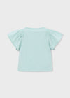 Conjunto Blusa M/C Lago Con Falda Flores Niña Mayoral M3004