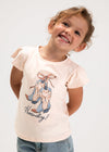 Blusa M/C Botas Salmon Niña Mayoral M3007 MAYORAL
