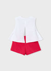 Conjunto Short Y Blusa Persimon Niña Mayoral M3228 MAYORAL