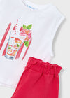 Conjunto Short Y Blusa Persimon Niña Mayoral M3228 MAYORAL