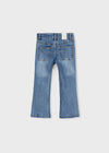 Pantalon Denim Flare Low Wais Claro Niña Mayoral M3586 MAYORAL