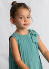 Vestido Plisado Menta Niña Mayoral M3920 MAYORAL