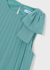 Vestido Plisado Menta Niña Mayoral M3920 MAYORAL