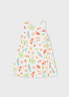 Vestido Fluido Calabaza Niña Mayoral M3940 MAYORAL