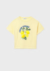 Blusa M/C Grafica Vainilla Junior Niña Mayoral M6009 MAYORAL