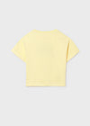 Blusa M/C Grafica Vainilla Junior Niña Mayoral M6009 MAYORAL