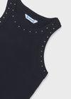 Blusa Tirantes Negro Junior Niña Mayoral M6013 MAYORAL