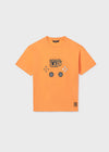 Playera M/C Embossed Apricot Junior Niño Mayoral M6037 MAYORAL