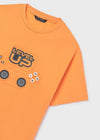 Playera M/C Embossed Apricot Junior Niño Mayoral M6037 MAYORAL