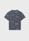 Playera M/C Estampada Plomo Junior Niño Mayoral M6038 MAYORAL