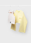 Sudadera Ligera Con Top Vainilla Junior Niña Mayoralt M6402 MAYORAL