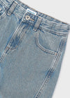 Pantalon Mezclilla Wide Le Junior Niña Mayoral M6552 MAYORAL
