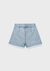 Falda Short Mezclilla Claro Junior Niña Mayoral M6903 MAYORAL