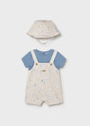 Overol Con Gorro Topo-Marea Bebe Niño Mayoral M1607 MAYORAL