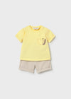 Conjunto Playera M/C Con Short De Algodon 4 Piezas Sunny Mayoral M1652 MAYORAL