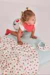 Pack 2 Baberos Pañuelos Catarinas Lunares De Bebé Niña Boboli T/Unic M113049 BOBOLI