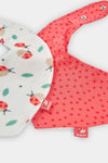 Pack 2 Baberos Pañuelos Catarinas Lunares De Bebé Niña Boboli T/Unic M113049 BOBOLI