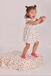 Vestido De Algodon Estampado Catarinas Blanco De Bebé -Bci Boboli  T1M M113083 BOBOLI