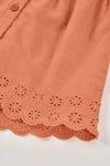 Mono Batista Bordado Naranja De Niña Boboli T1M M123039 BOBOLI