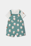 Overol Con Playera De Algodon De Bebé Niño -Bci Boboli T3M M223030 BOBOLI