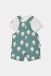 Overol Con Playera De Algodon De Bebé Niño -Bci Boboli T3M M223030 BOBOLI