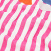 Toalla Listada Con Capucha De Niña -Bci Boboli Ts M343190 BOBOLI