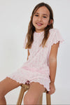 Pijama Canalé Flores Rosa De Niña -Bci Boboli T2 M483005 BOBOLI