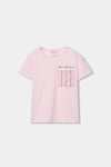 Pijama De Short Rayas Rosa De Niña -Bci Bobolit2 M483106 BOBOLI