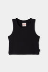 Blusa Tirante Algodon Negro De Niña -Bci Boboli   T2 M493040 BOBOLI