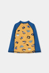 Playera Para El Agua Poliamida Amarilla De Niño Boboli T12M M503176 BOBOLI