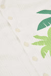 Camisa Palmeras Popelín Blanco De Niño -Bci Boboli  T2 M513087 BOBOLI
