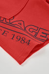 Conjunto Playera Gris M/C Con Bermuda Roja De Algodon Bicolor De Niño -Bci Boboli  T4 M603076 BOBOLI