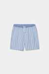 Pijama De Short Algodon Rayas Cielo De Niño -Bci Boboli T2 M683074 BOBOLI