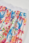 Conjunto De Blusa Con Falda-Pantalon Gasa Flores De Niña Bobolit4 M763028 BOBOLI
