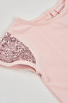 Blusa M/C Algodon Rosa De Niña -Bci Boboli T2 M783019 BOBOLI