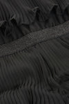 Mono Gasa Plisado Negro De Niña Boboli  T6 M783109 BOBOLI