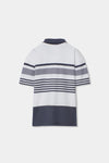 Polo M/C Piqué Listado Marino De Niño -Bci Boboli T4 M853073 BOBOLI